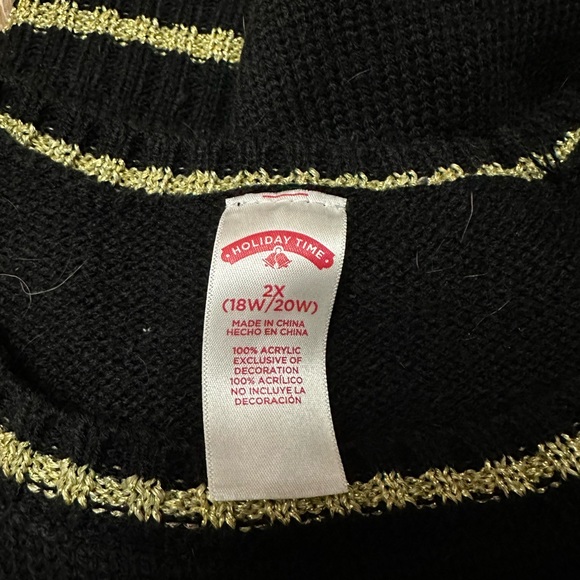 Women’s Holiday Time Christmas sweater size 2xl - Picture 6 of 6